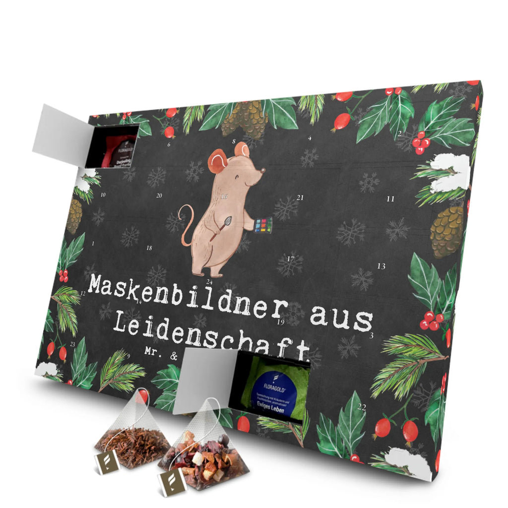  makijażysta Pasja Adventskalender, Adventskalender mit Tee, Tee Adventskalender, Geschenk, Schenken, Jubiläum, Danke, Dankeschön, Beruf, Ausbildung, Abschied, Rente, Kollege, Kollegin, Arbeitskollege, Mitarbeiter, Firma, Maskenbildner, Beauty Salon, Make Up Artist, Kosmetiker, Eröffnung, Kosmetikstudio, Visagist