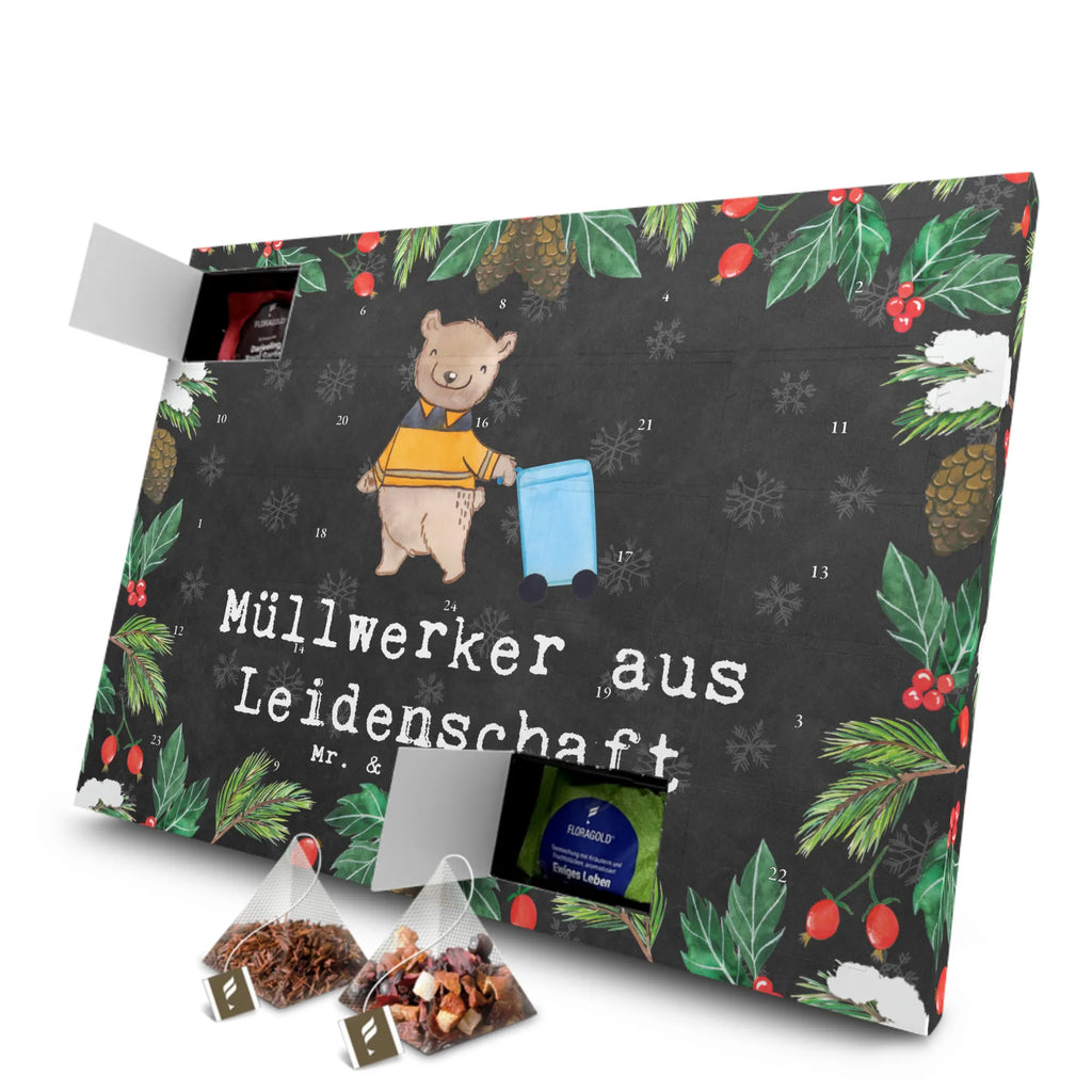 Tee Adventskalender Müllwerker Leidenschaft Tee Adventskalender, Adventskalender mit Tee, Adventskalender, Geschenk, Schenken, Jubiläum, Danke, Dankeschön, Beruf, Ausbildung, Abschied, Rente, Kollege, Kollegin, Arbeitskollege, Mitarbeiter, Firma, Müllentsorger, Müllmann, Kehrichtmann, Fachkraft Kreislauf- und Abfallwirtschaft, Müllfahrer, Müllwerker