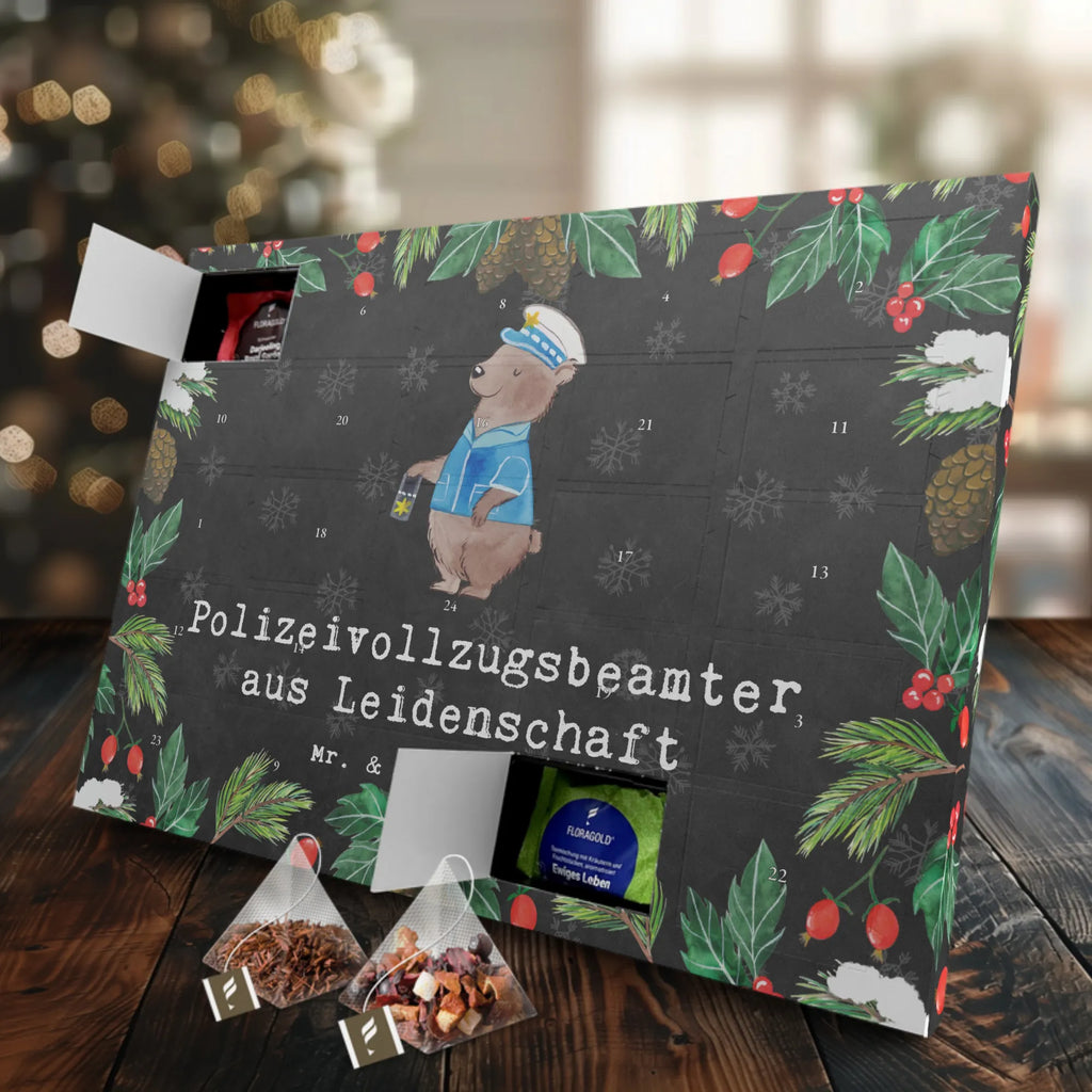 Tee Adventskalender Polizeivollzugsbeamter Leidenschaft Adventskalender, Adventskalender mit Tee, Tee Adventskalender, Geschenk, Schenken, Jubiläum, Danke, Dankeschön, Beruf, Ausbildung, Abschied, Rente, Kollege, Kollegin, Arbeitskollege, Mitarbeiter, Firma, Polizeivollzugsbeamter, Polizei, Polizist