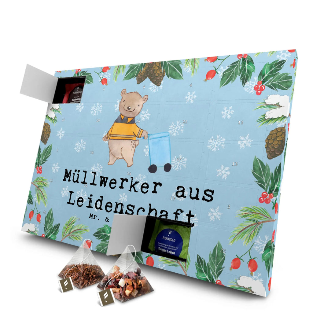 Tee Adventskalender Müllwerker Leidenschaft Tee Adventskalender, Adventskalender mit Tee, Adventskalender, Geschenk, Schenken, Jubiläum, Danke, Dankeschön, Beruf, Ausbildung, Abschied, Rente, Kollege, Kollegin, Arbeitskollege, Mitarbeiter, Firma, Müllentsorger, Müllmann, Kehrichtmann, Fachkraft Kreislauf- und Abfallwirtschaft, Müllfahrer, Müllwerker