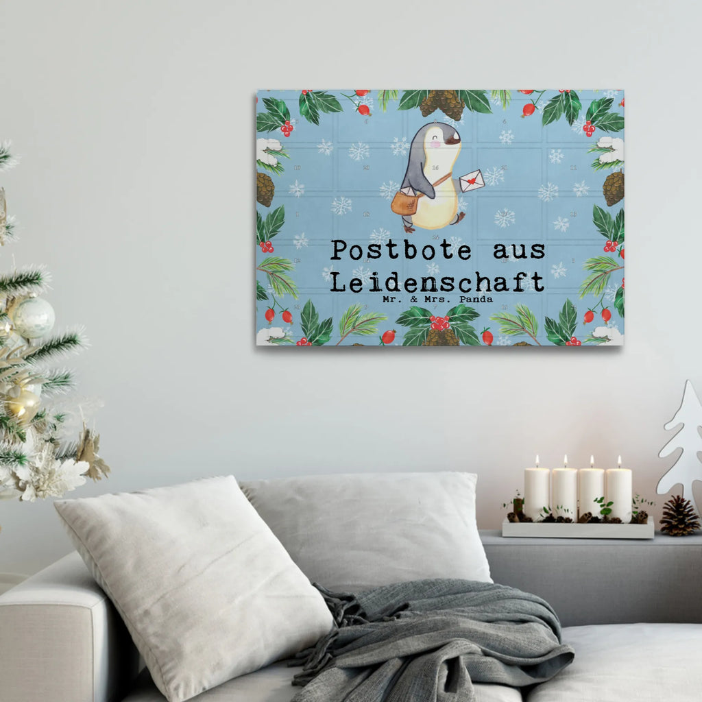  Postman passion Adventskalender, Tee Adventskalender, Adventskalender mit Tee, Geschenk, Schenken, Jubiläum, Danke, Dankeschön, Beruf, Ausbildung, Abschied, Rente, Kollege, Kollegin, Arbeitskollege, Mitarbeiter, Firma, Postbote, Briefzusteller, Briefträger, Postler