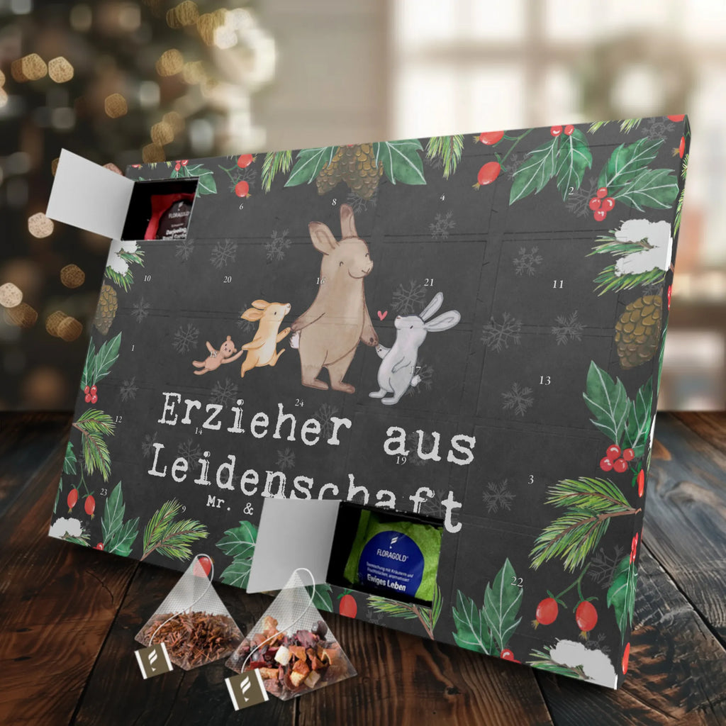 Tee Adventskalender Erzieher Leidenschaft Adventskalender mit Tee, Adventskalender, Tee Adventskalender, Geschenk, Schenken, Jubiläum, Danke, Dankeschön, Beruf, Ausbildung, Abschied, Rente, Kollege, Kollegin, Arbeitskollege, Mitarbeiter, Firma, Pädagoge, Erzieher, Kindergärtner