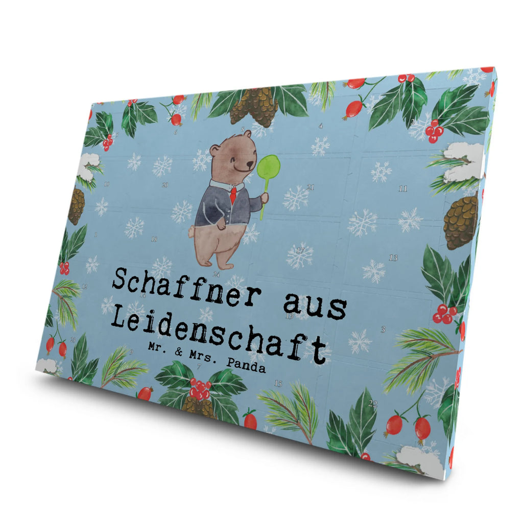 Tee Adventskalender Schaffner Leidenschaft Adventskalender, Tee Adventskalender, Adventskalender mit Tee, Geschenk, Schenken, Jubiläum, Danke, Dankeschön, Beruf, Ausbildung, Abschied, Rente, Kollege, Kollegin, Arbeitskollege, Mitarbeiter, Firma