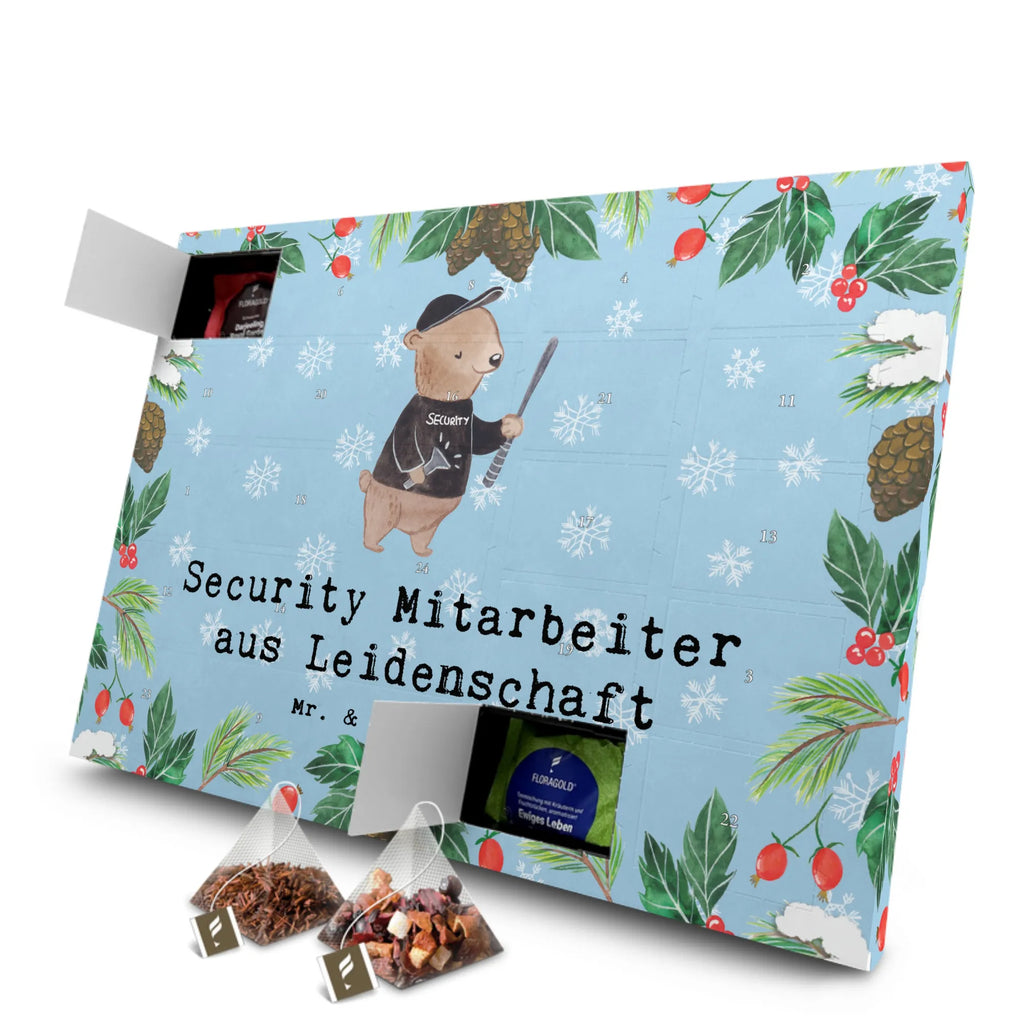 Tee Adventskalender Security Mitarbeiter Leidenschaft Adventskalender, Adventskalender mit Tee, Tee Adventskalender, Geschenk, Schenken, Jubiläum, Danke, Dankeschön, Beruf, Ausbildung, Abschied, Rente, Kollege, Kollegin, Arbeitskollege, Mitarbeiter, Firma