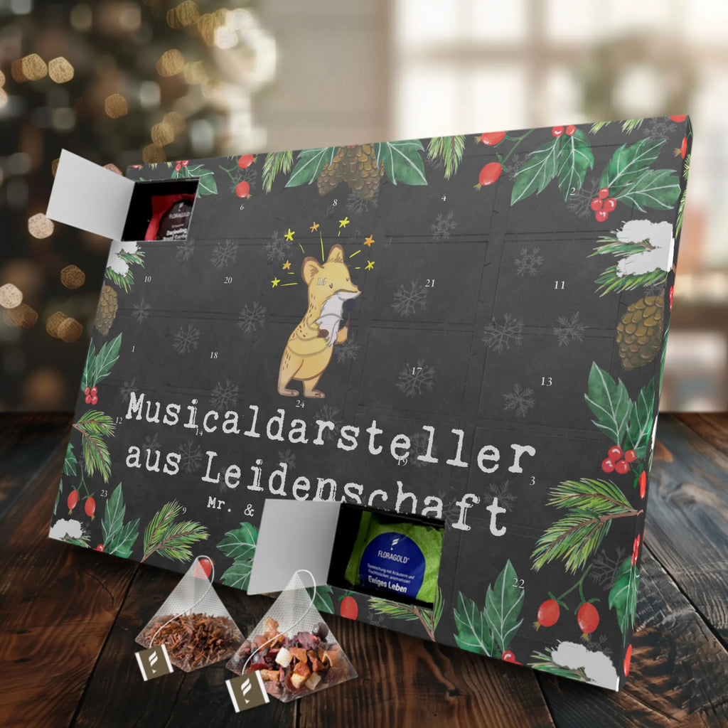 Tee Adventskalender Musicaldarsteller Leidenschaft Tee Adventskalender, Adventskalender, Adventskalender mit Tee, Geschenk, Schenken, Jubiläum, Danke, Dankeschön, Beruf, Ausbildung, Abschied, Rente, Kollege, Kollegin, Arbeitskollege, Mitarbeiter, Firma