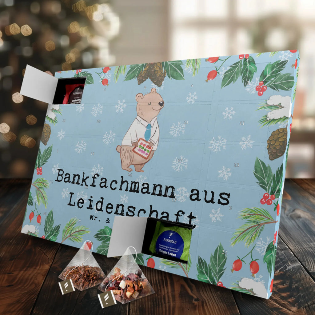 Tee Adventskalender Bankfachmann Leidenschaft Tee Adventskalender, Adventskalender mit Tee, Adventskalender, Geschenk, Schenken, Jubiläum, Danke, Dankeschön, Beruf, Ausbildung, Abschied, Rente, Kollege, Kollegin, Arbeitskollege, Mitarbeiter, Firma, Bankangestellter, Bankfachmann, Bankberater, Bänker