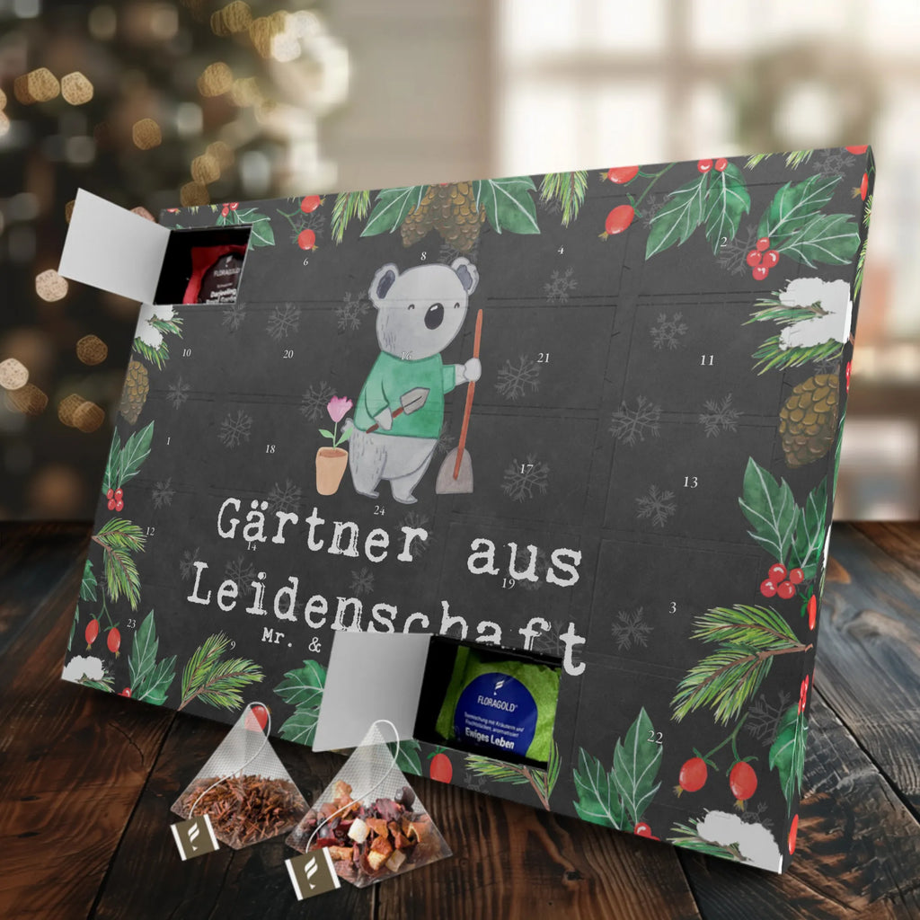  Gardener Passion Adventskalender mit Tee, Tee Adventskalender, Adventskalender, Geschenk, Schenken, Jubiläum, Danke, Dankeschön, Beruf, Ausbildung, Abschied, Rente, Kollege, Kollegin, Arbeitskollege, Mitarbeiter, Firma, Gärtner, Garten- und Landschaftsbauer, Gartenbau, Gartenplaner, Hobbygärtner, Gärtnerei