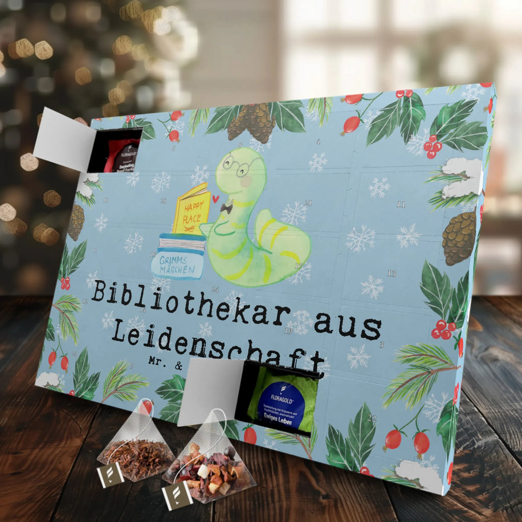 Tee Adventskalender Bibliothekar Leidenschaft Adventskalender, Adventskalender mit Tee, Tee Adventskalender, Geschenk, Schenken, Jubiläum, Danke, Dankeschön, Beruf, Ausbildung, Abschied, Rente, Kollege, Kollegin, Arbeitskollege, Mitarbeiter, Firma, Bibliothekar, Bücherwurm, Buchhandlung, Leseratte, Bücherliebe, Bibliothek