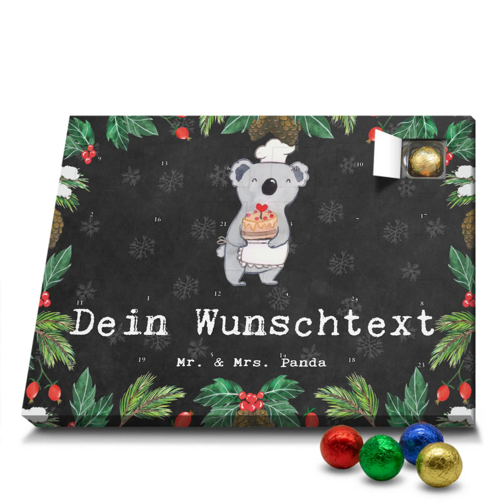 Personalisierter Schoko Adventskalender Konditor Leidenschaft Adventskalender mit Namen, Personalisierter Adventskalender, Danke, Firma, Dankeschön, Mitarbeiter, Arbeitskollege, Kollegin, Schenken, Kollege, Rente, Geschenk, Abschied, Ausbildung, Beruf, Jubiläum, Confiseur, Kuchenbäcker, Bäcker, Patissier, Konditor