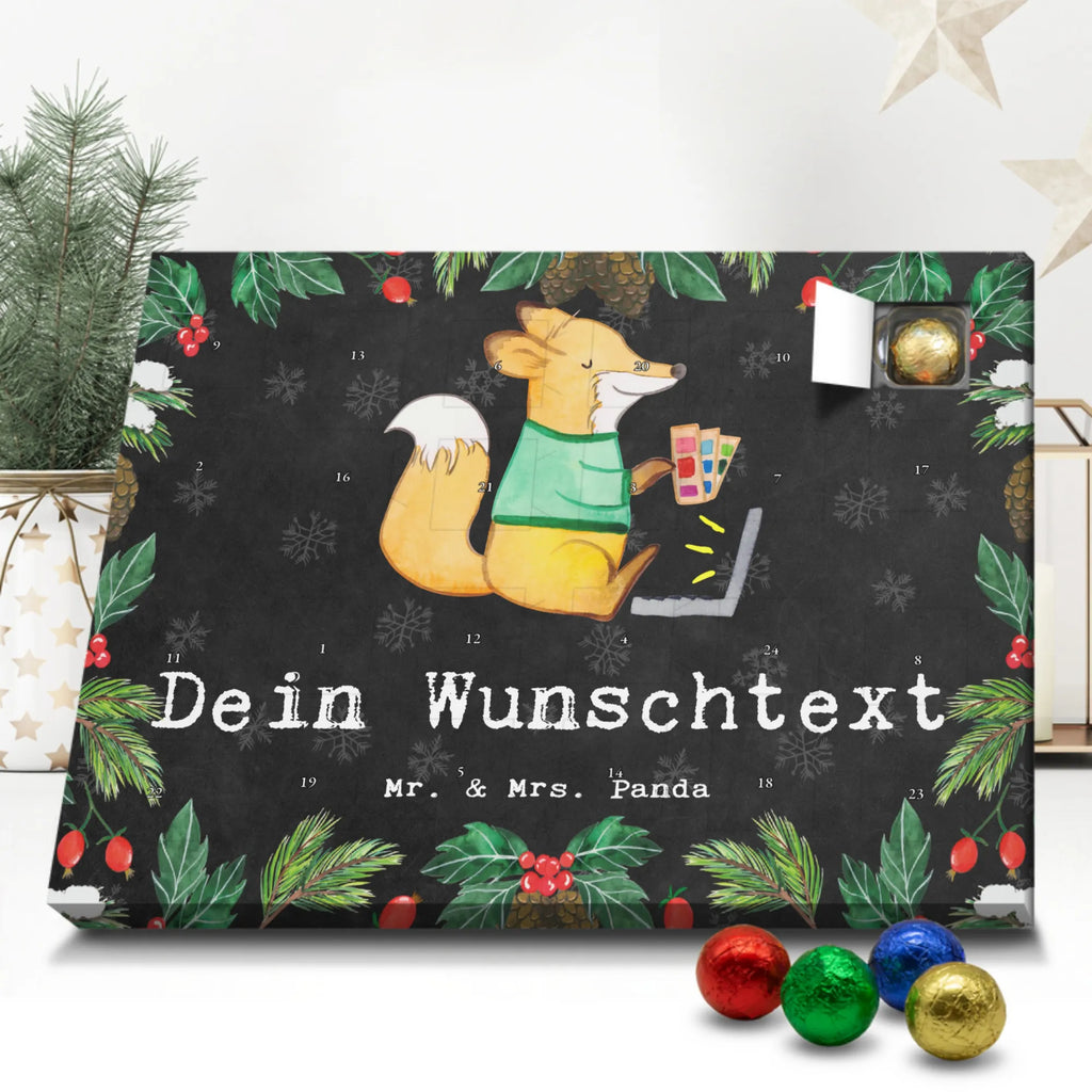 Personalisierter Schoko Adventskalender Modejournalist Leidenschaft Personalisierter Adventskalender, Adventskalender mit Namen, Danke, Dankeschön, Firma, Mitarbeiter, Arbeitskollege, Kollegin, Kollege, Rente, Abschied, Ausbildung, Beruf, Geschenk, Schenken, Jubiläum, Journalist, Pressebüro, Reporter, Studium, Redakteur, Modejournalist
