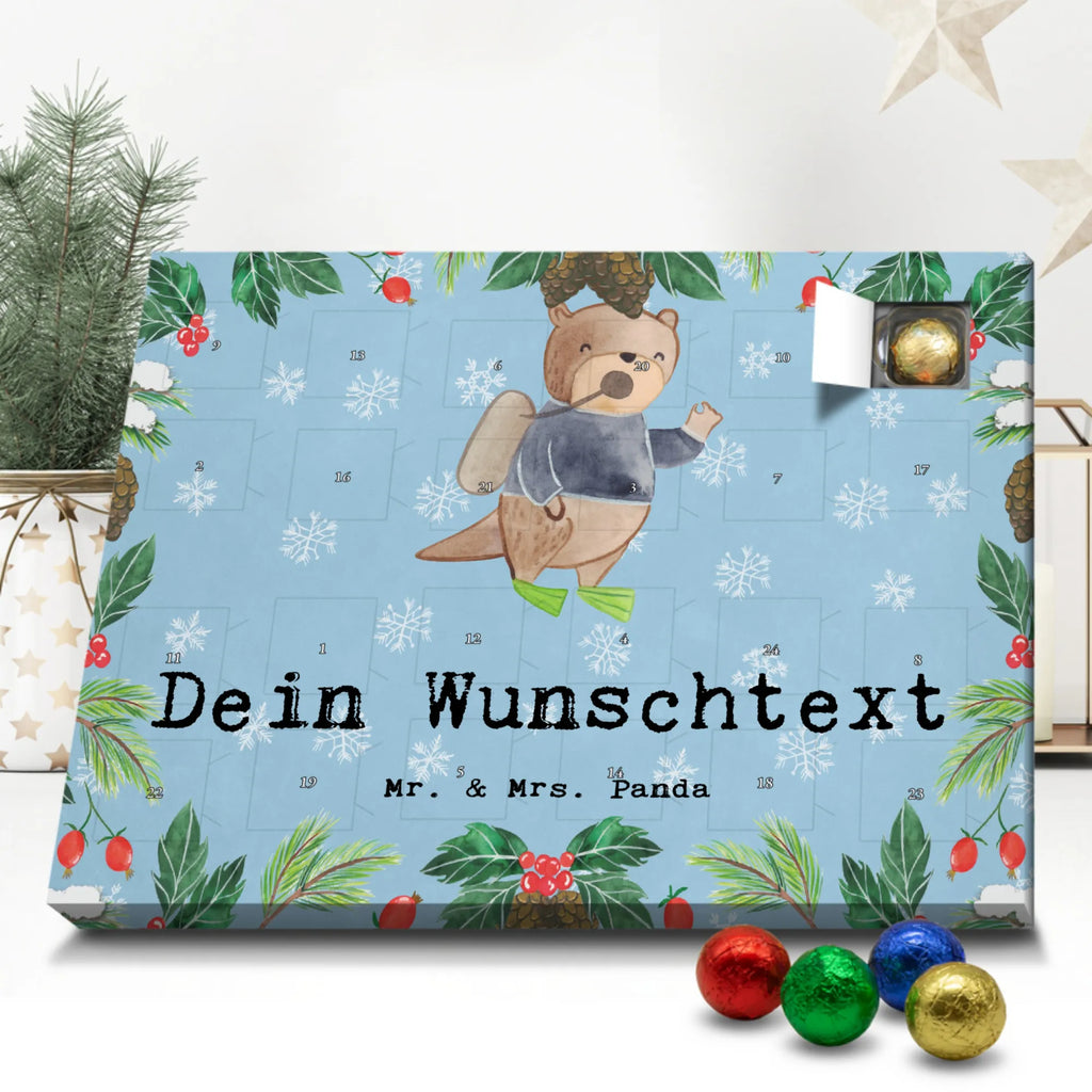 Adventskalender mit Namen Taucher Leidenschaft Adventskalender mit Namen, Personalisierter Adventskalender, Danke, Schenken, Dankeschön, Firma, Mitarbeiter, Arbeitskollege, Kollegin, Kollege, Rente, Geschenk, Beruf, Abschied, Ausbildung, Jubiläum