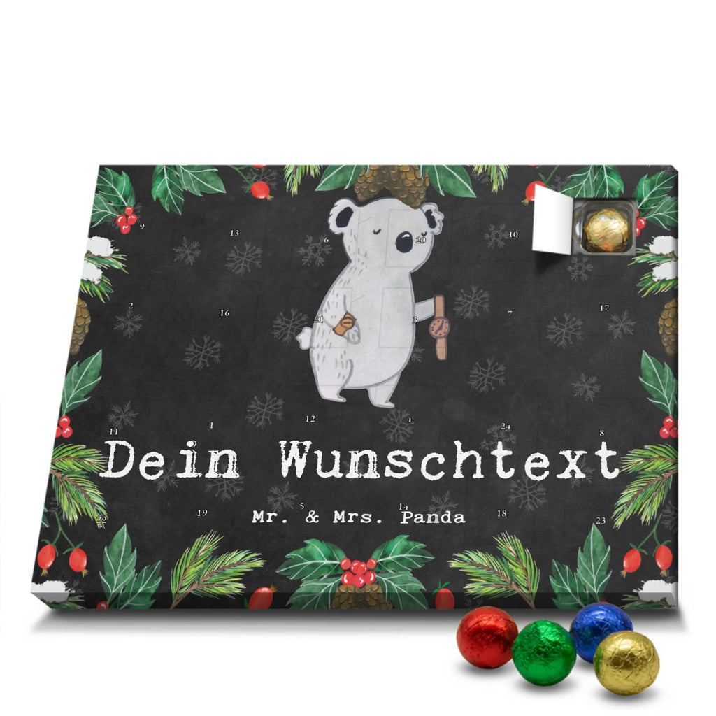 Adventskalender mit Namen Uhrmacher Leidenschaft Personalisierter Adventskalender, Adventskalender mit Namen, Danke, Schenken, Dankeschön, Firma, Mitarbeiter, Arbeitskollege, Kollegin, Kollege, Rente, Geschenk, Beruf, Abschied, Ausbildung, Jubiläum