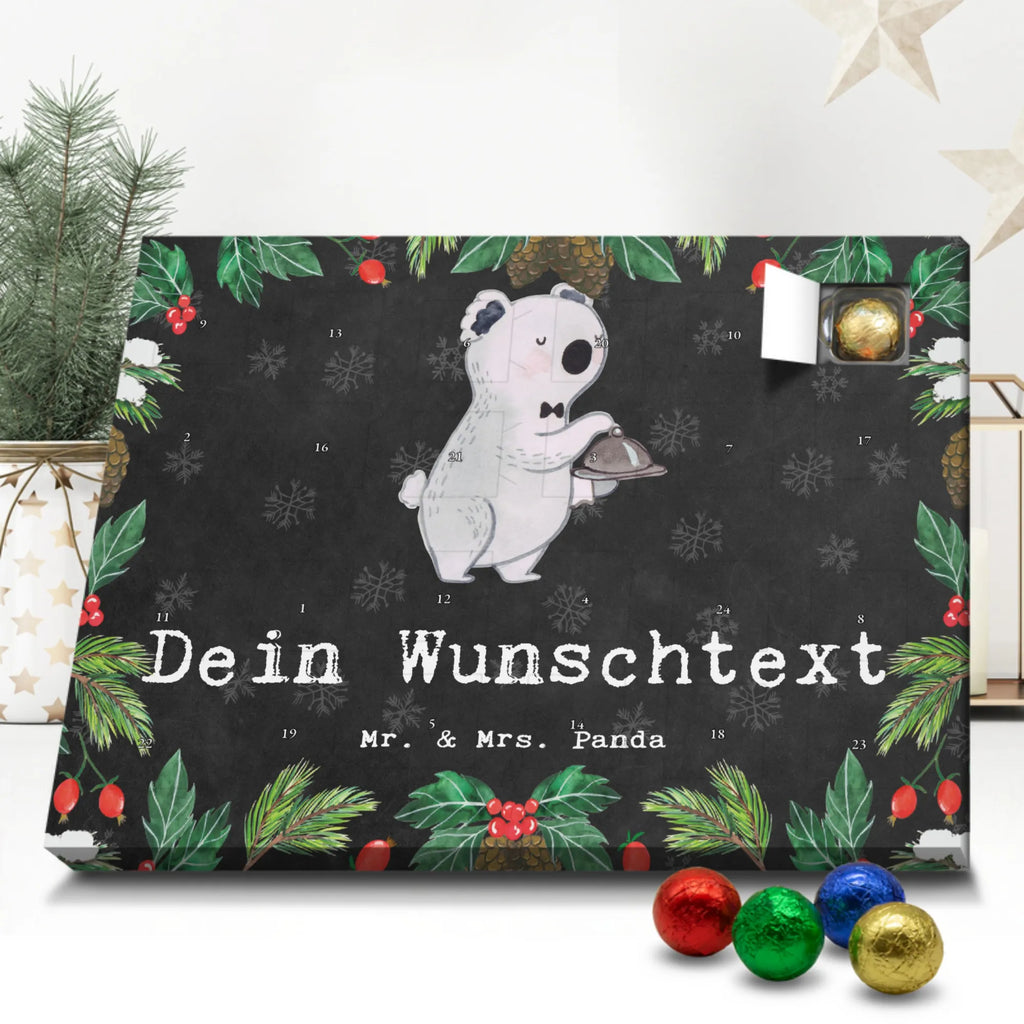Adventskalender mit Namen Kellner Leidenschaft Personalisierter Adventskalender, Adventskalender mit Namen, Danke, Dankeschön, Firma, Mitarbeiter, Arbeitskollege, Kollegin, Beruf, Kollege, Ausbildung, Rente, Abschied, Schenken, Geschenk, Jubiläum, Kellner, Restaurant, Ober, Servicekraft