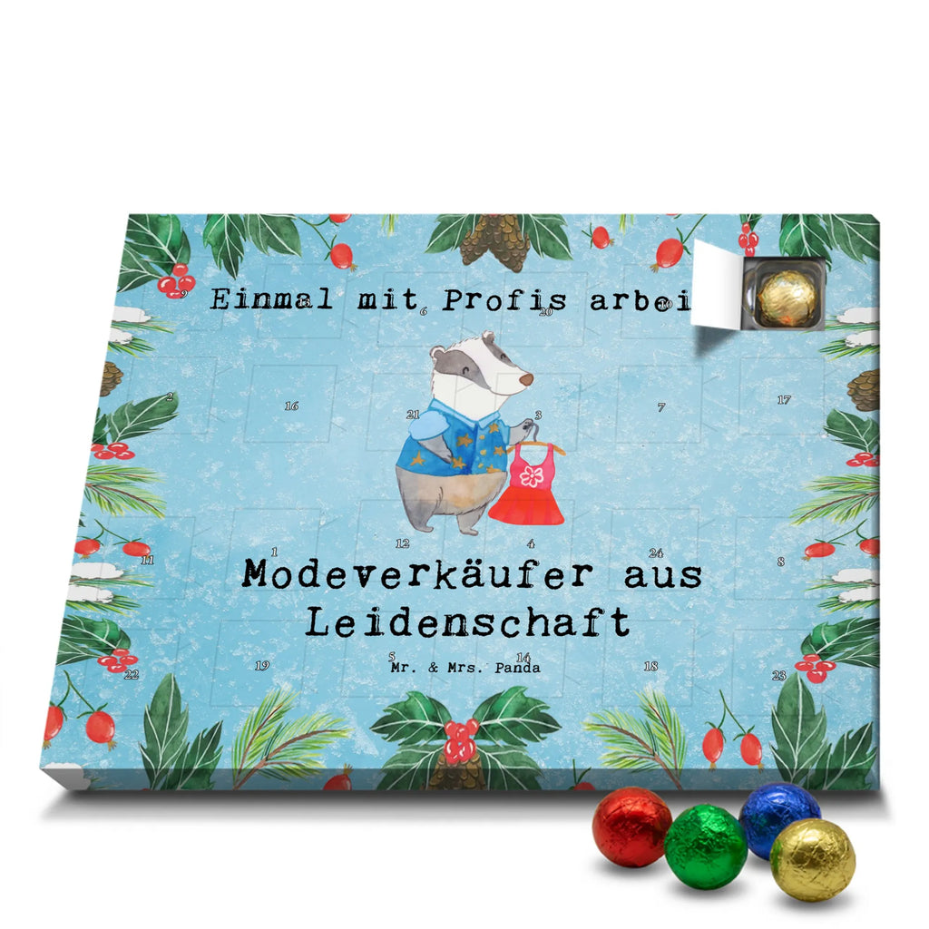 Chocolate advent calendar Fashion Seller Passion gift, gift idea, sayings, best, farewell gift, passing exam, anniversary, retirement, promotion, job start, profession