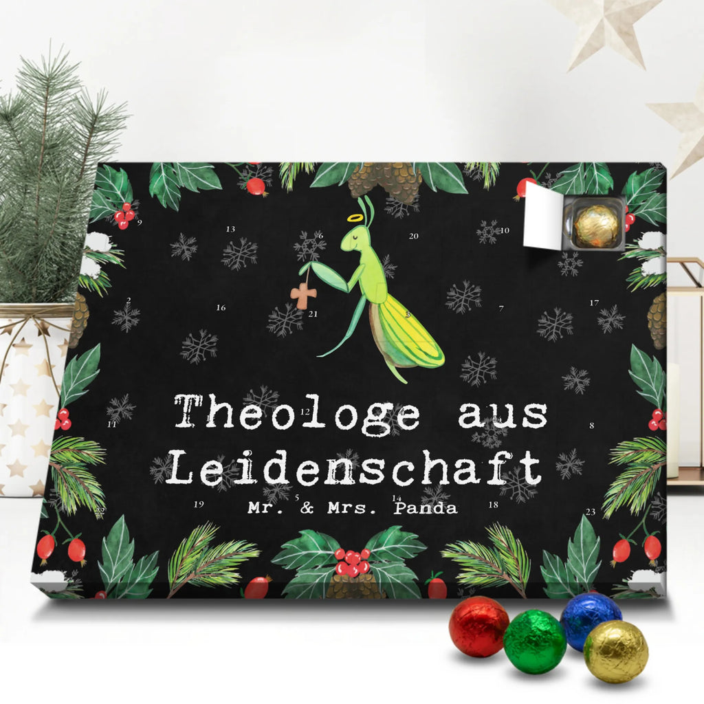 Chocolate advent calendar Theologian Passion sayings, best, farewell gift, gift idea, passing exam, anniversary, retirement, promotion, job start, profession, gift