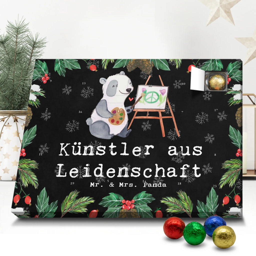 Chocolate advent calendar Artist passion gift, sayings, gift idea, best, farewell gift, passing exam, anniversary, retirement, promotion, job start, profession