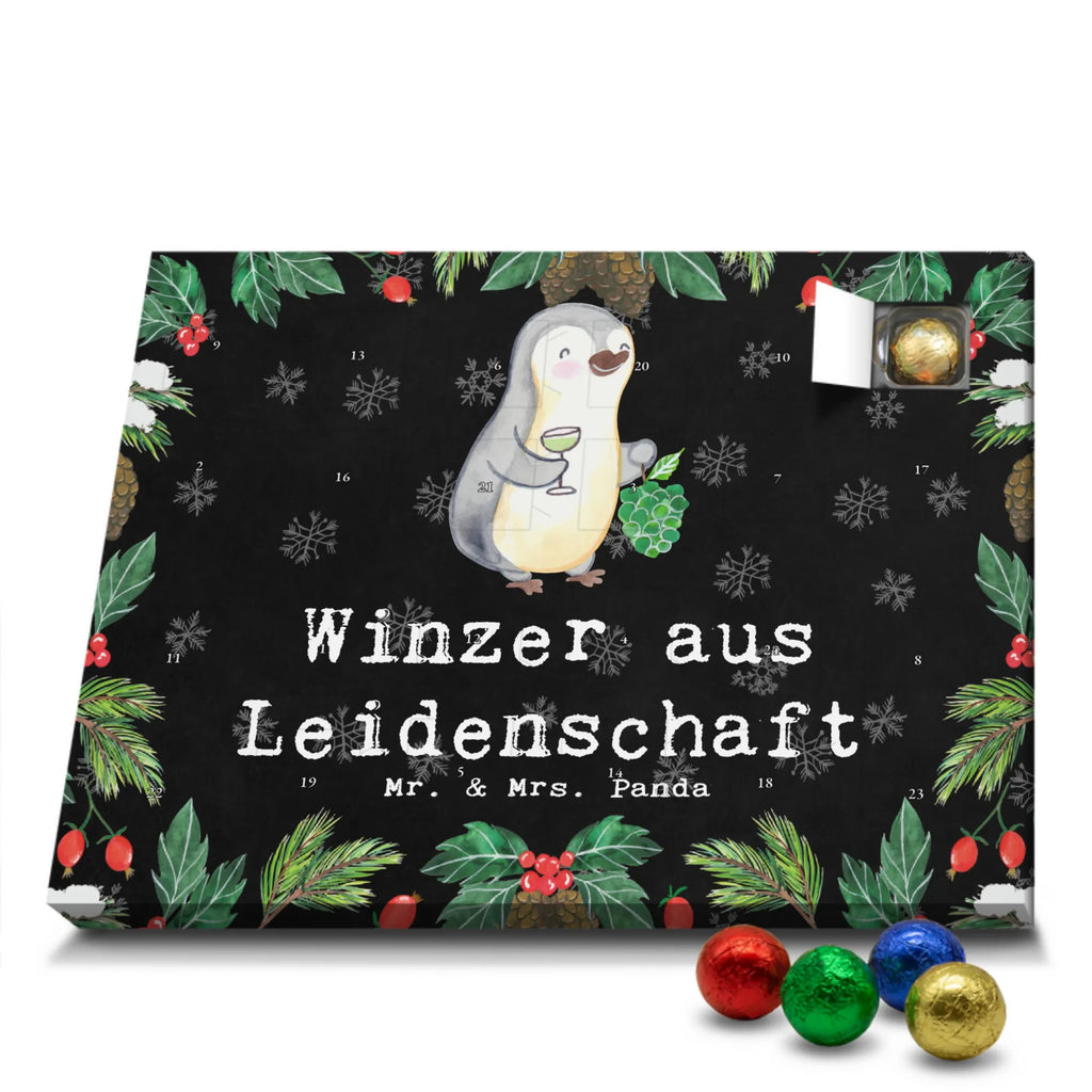 Chocolate advent calendar Winemaker Passion gift, gift idea, sayings, best, farewell gift, passing exam, anniversary, retirement, promotion, job start, profession