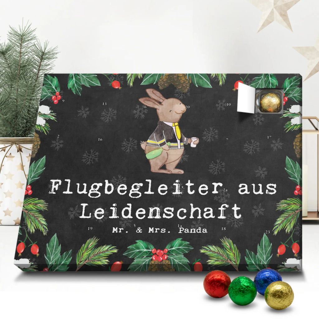 Chocolate advent calendar Flight attendant Passion gift, gift idea, sayings, best, farewell gift, passing exam, anniversary, retirement, promotion, job start, profession