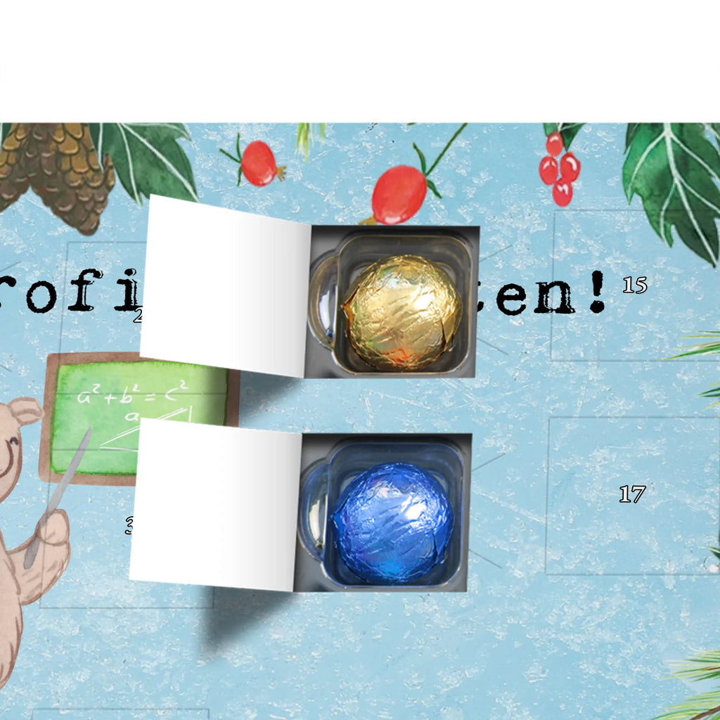 Chocolate advent calendar mathematician Passion gift, gift idea, sayings, best, farewell gift, passing exam, anniversary, retirement, promotion, job start, profession