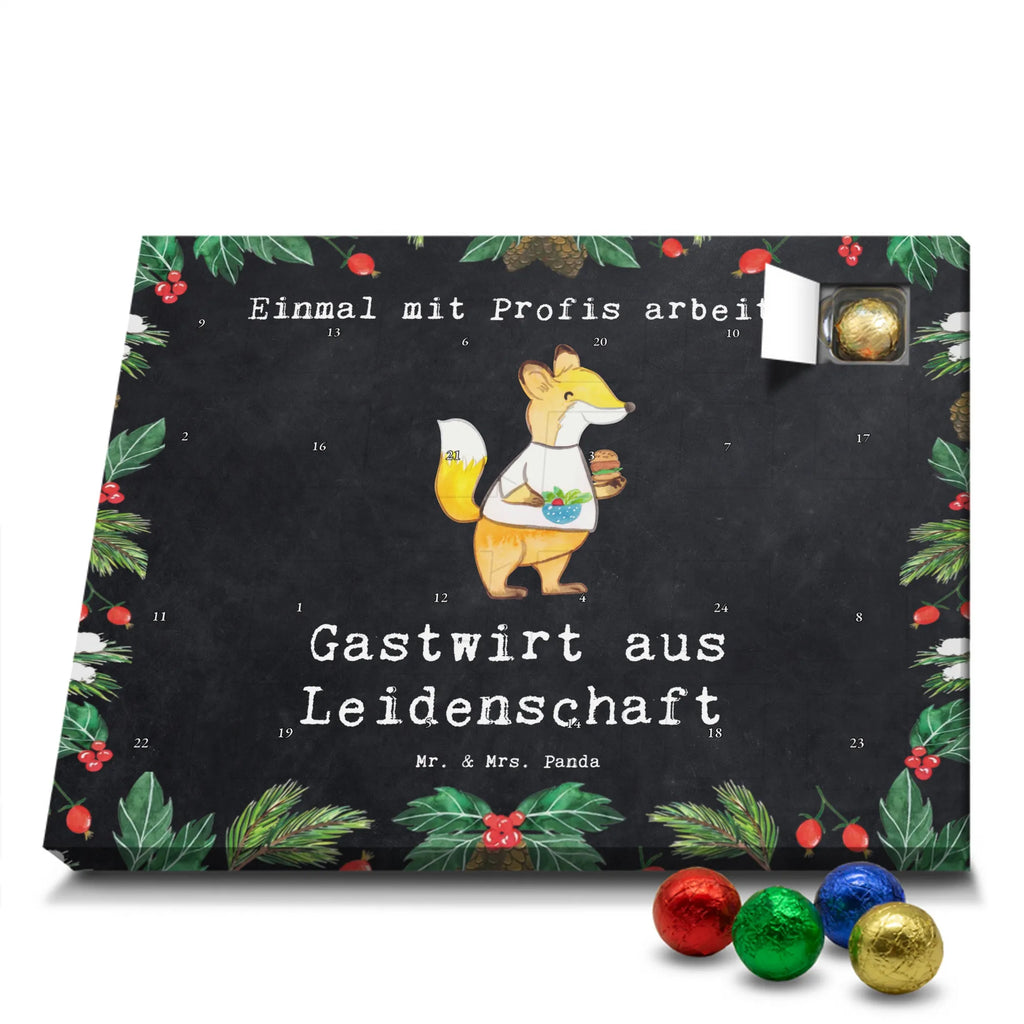 Chocolate advent calendar Innkeeper Passion sayings, best, farewell gift, gift idea, passing exam, anniversary, retirement, promotion, job start, profession, gift