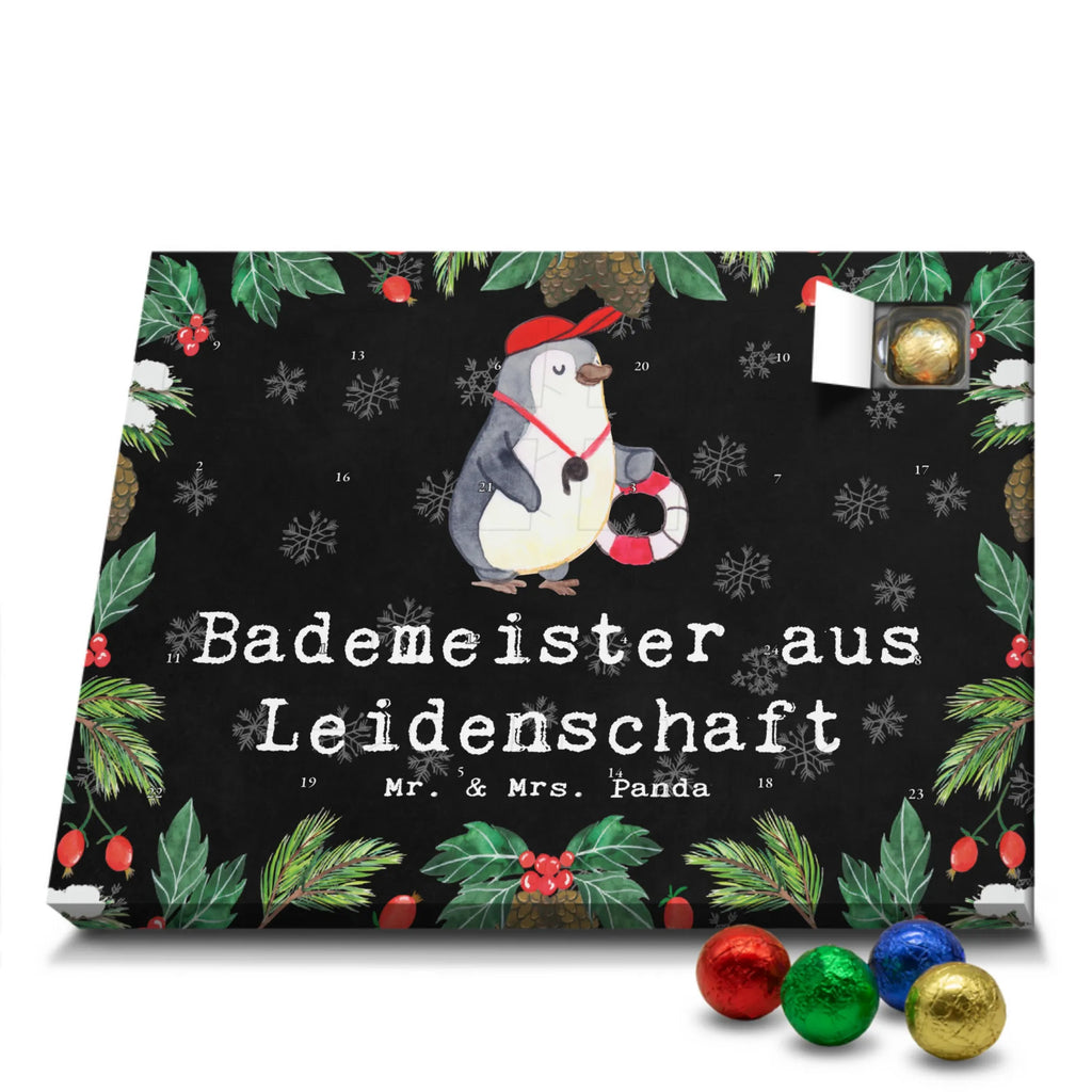 Chocolate advent calendar Lifeguard Passion gift, sayings, gift idea, best, farewell gift, passing exam, anniversary, retirement, promotion, job start, profession