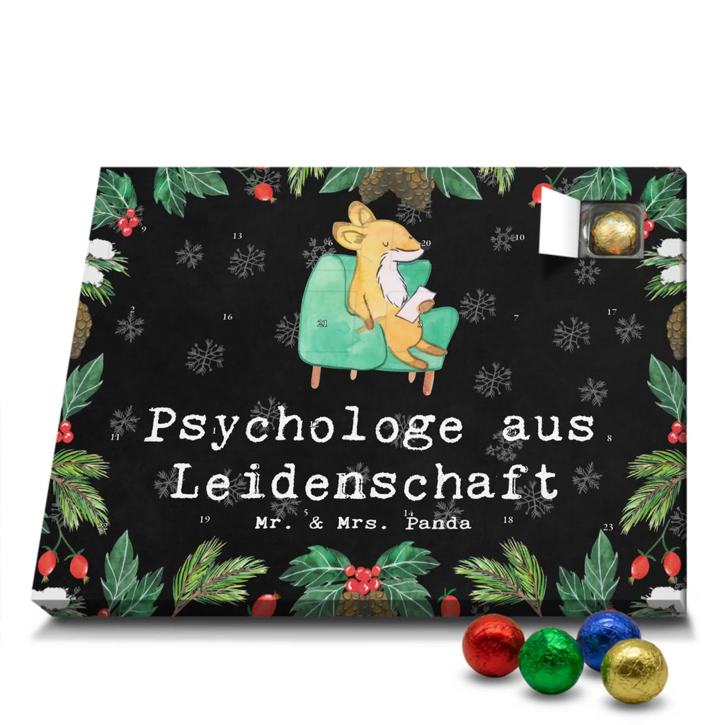 Chocolate advent calendar Psychologist passion gift, sayings, gift idea, best, farewell gift, passing exam, anniversary, retirement, promotion, job start, profession