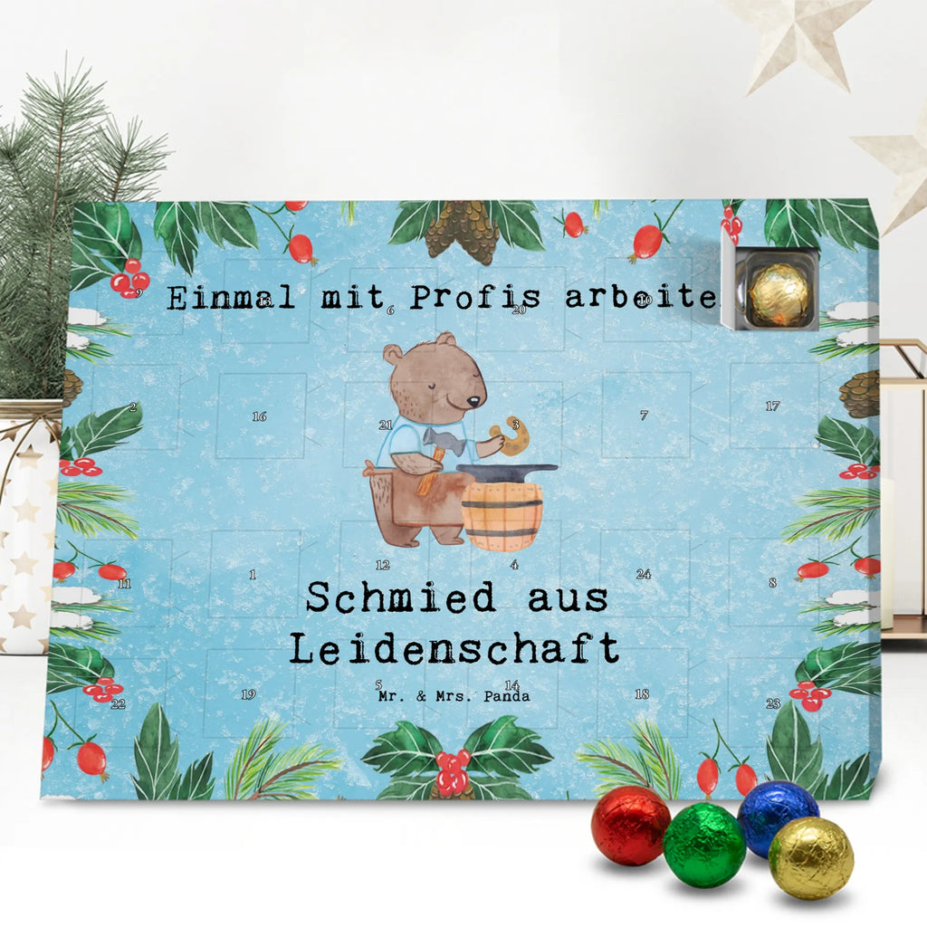 Chocolate advent calendar blacksmith Passion gift, sayings, gift idea, best, farewell gift, passing exam, anniversary, retirement, promotion, job start, profession