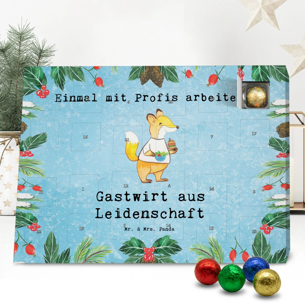 Chocolate advent calendar Innkeeper Passion sayings, best, farewell gift, gift idea, passing exam, anniversary, retirement, promotion, job start, profession, gift