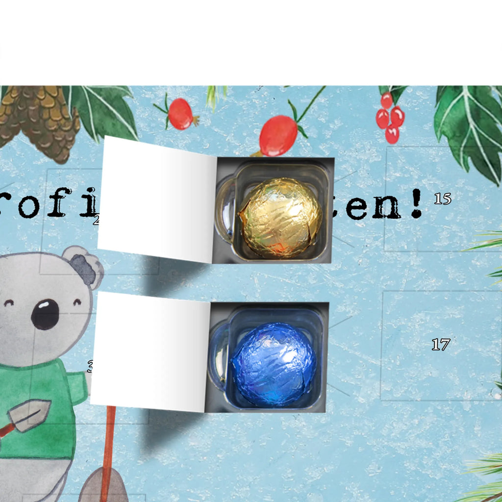 Chocolate advent calendar Gardener Passion gift, gift idea, sayings, best, farewell gift, passing exam, anniversary, retirement, promotion, job start, profession