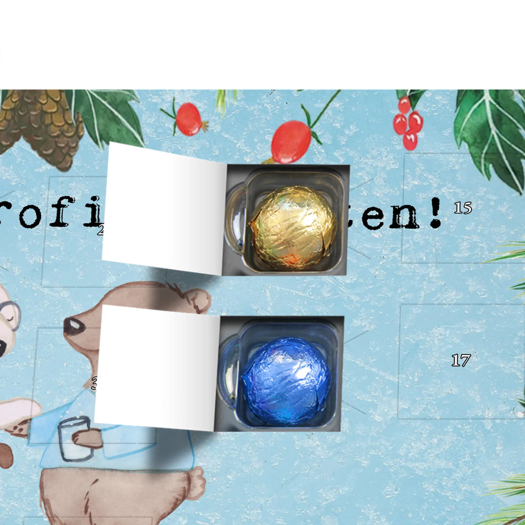 Chocolate advent calendar Elderly Caregiver Passion gift, gift idea, sayings, best, farewell gift, passing exam, anniversary, retirement, promotion, job start, profession