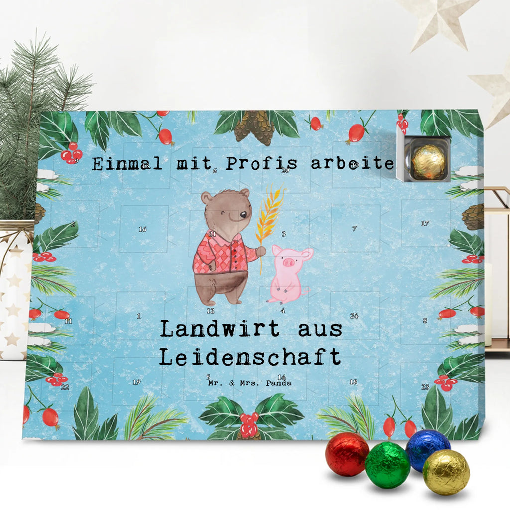 Chocolate advent calendar Farmer Passion gift, sayings, gift idea, best, farewell gift, passing exam, anniversary, retirement, promotion, job start, profession