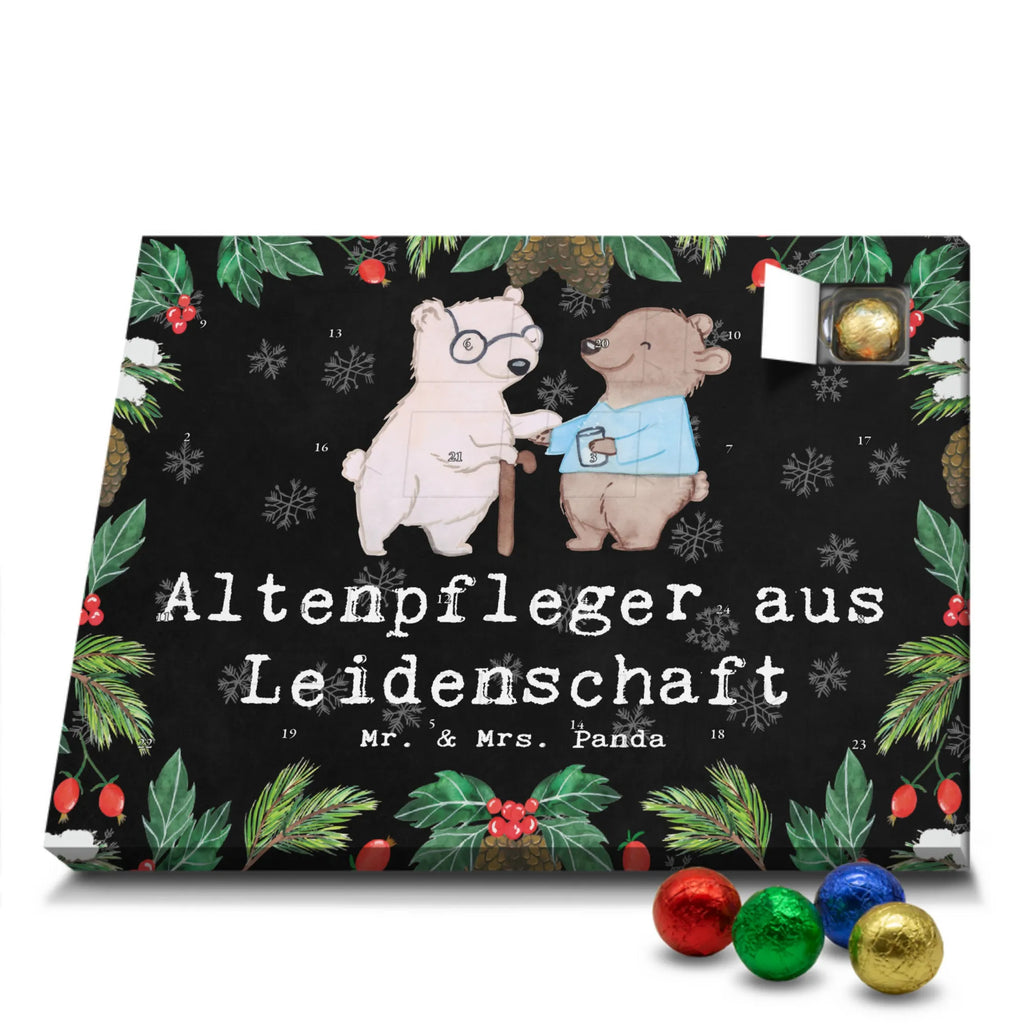 Chocolate advent calendar Elderly Caregiver Passion gift, gift idea, sayings, best, farewell gift, passing exam, anniversary, retirement, promotion, job start, profession