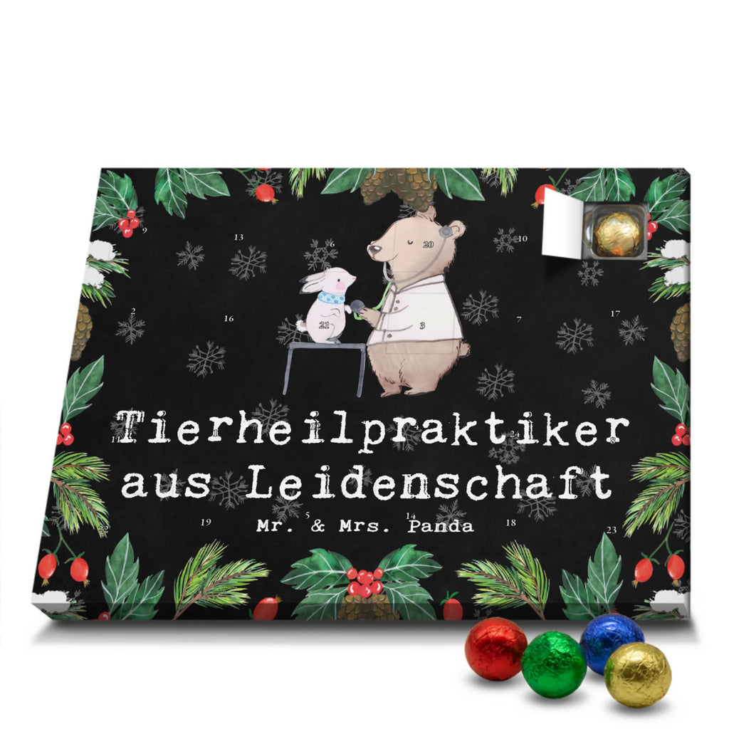 Chocolate advent calendar Animal Naturopath Passion gift, sayings, gift idea, best, farewell gift, passing exam, anniversary, retirement, promotion, job start, profession