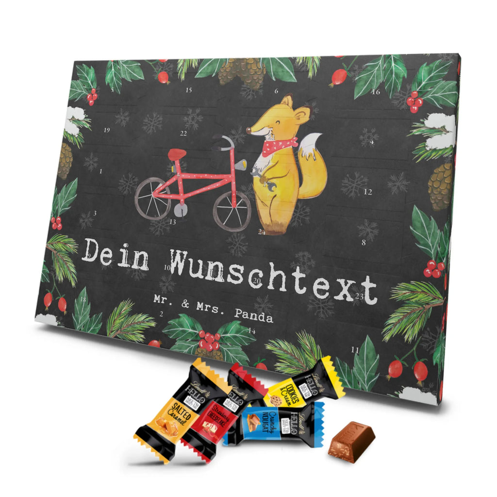 Personalisierter Schoko Adventskalender Zweirad Mechatroniker Leidenschaft Personalisierter Adventskalender, Adventskalender mit Namen, Danke, Dankeschön, Firma, Mitarbeiter, Arbeitskollege, Kollegin, Kollege, Rente, Abschied, Ausbildung, Beruf, Geschenk, Schenken, Jubiläum