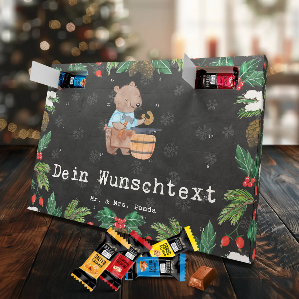 Adventskalender mit Namen Schmied Leidenschaft Adventskalender mit Namen, Personalisierter Adventskalender, Danke, Dankeschön, Firma, Mitarbeiter, Arbeitskollege, Kollegin, Beruf, Kollege, Ausbildung, Rente, Abschied, Schenken, Geschenk, Jubiläum