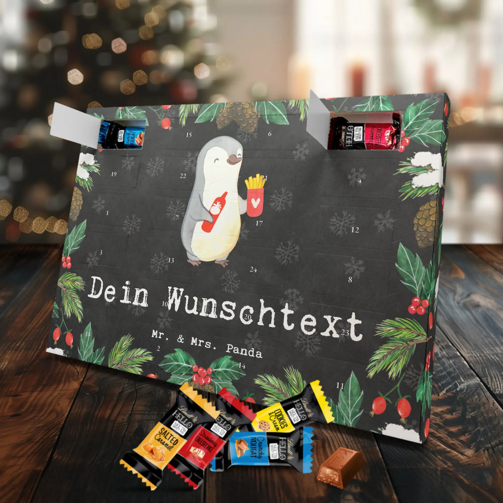 Personalisierter Schoko Adventskalender Imbissverkäufer Leidenschaft Adventskalender mit Namen, Personalisierter Adventskalender, Danke, Schenken, Dankeschön, Firma, Mitarbeiter, Arbeitskollege, Kollegin, Kollege, Rente, Geschenk, Beruf, Abschied, Ausbildung, Jubiläum, Imbissverkäufer, Pommesliebe, Pommesverkäufer, Imbissbesitzer