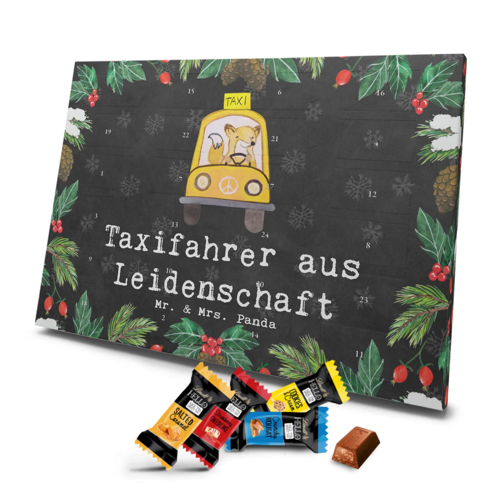 Chocolate advent calendar Taxi driver Passion gift, gift idea, sayings, best, farewell gift, passing exam, anniversary, retirement, promotion, job start, profession