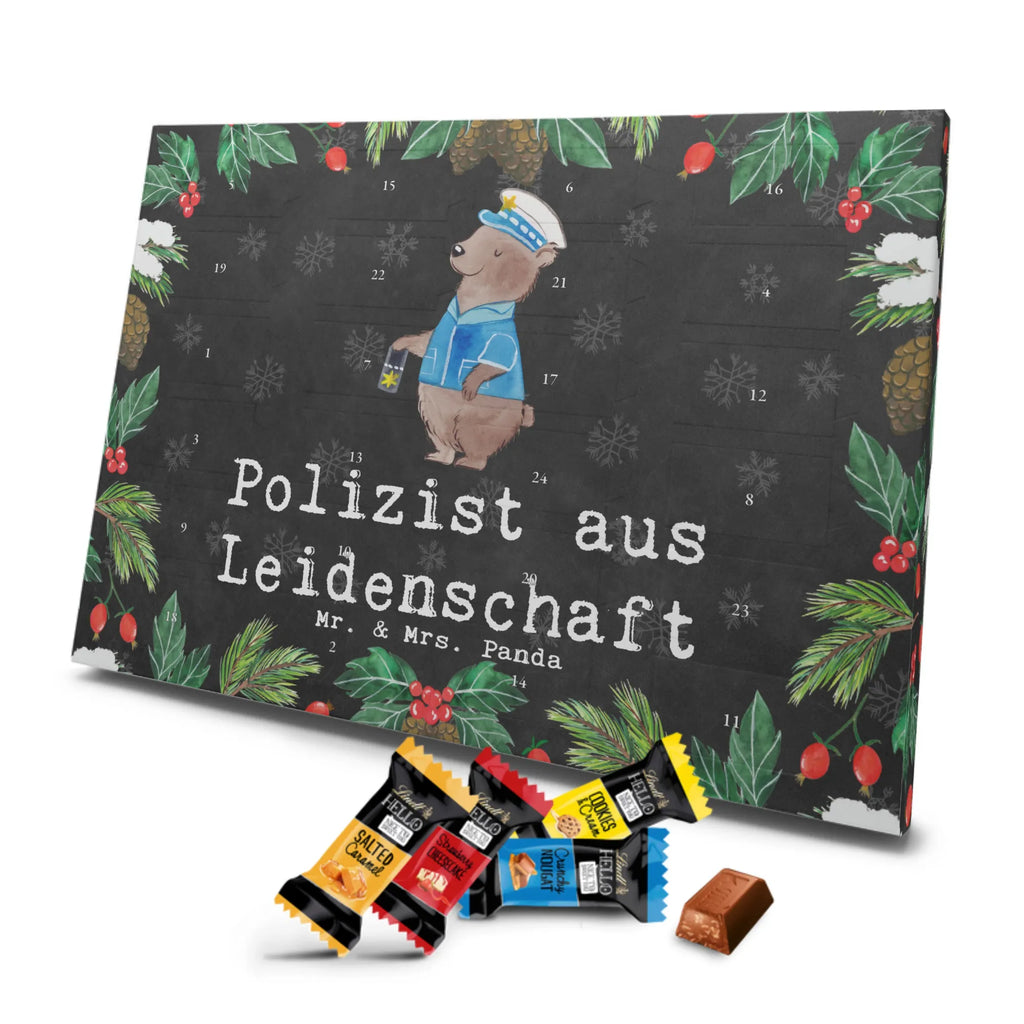 Chocolate advent calendar policeman Passion gift, sayings, gift idea, best, farewell gift, passing exam, anniversary, retirement, promotion, job start, profession