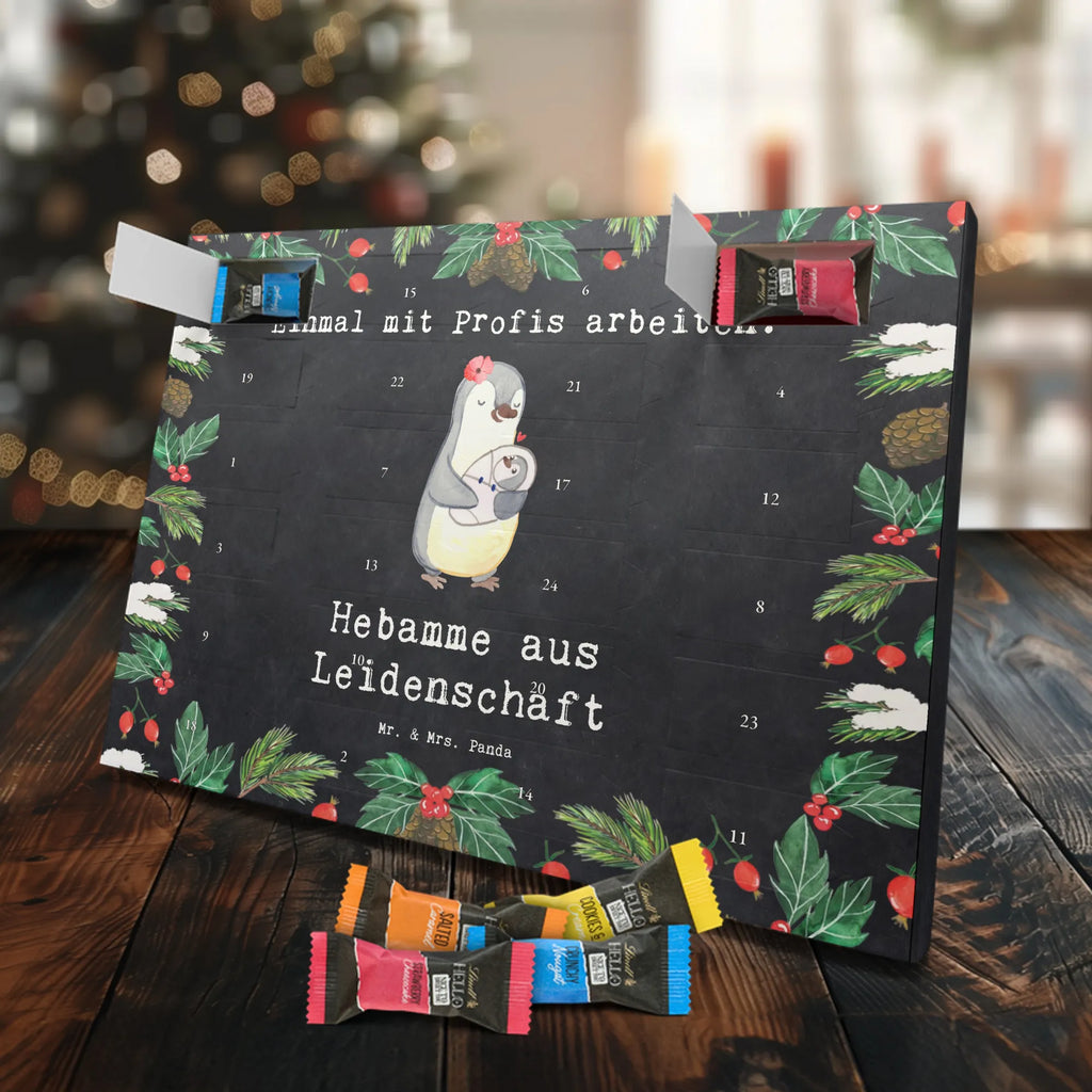 Chocolate advent calendar midwife Passion gift, sayings, gift idea, best, farewell gift, passing exam, anniversary, retirement, promotion, job start, profession