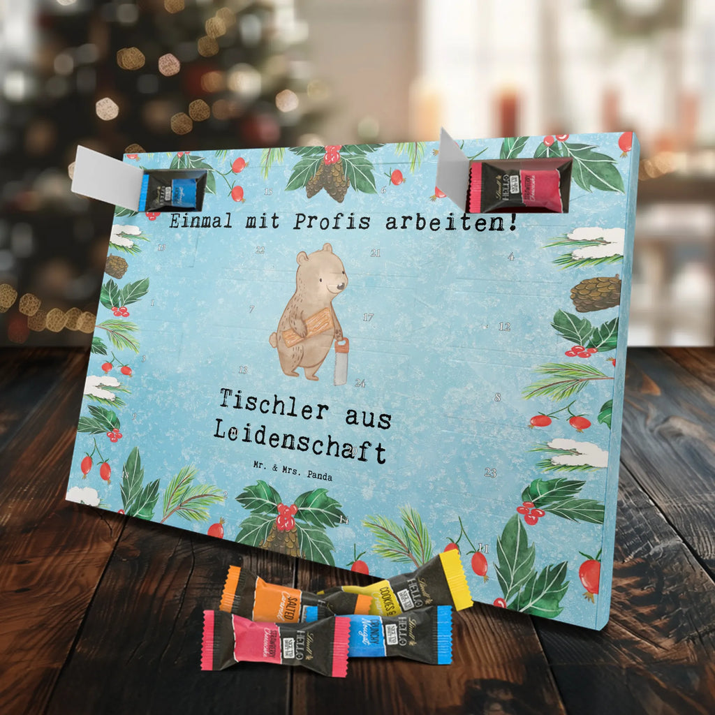 Chocolate advent calendar Carpenter Passion gift, sayings, gift idea, best, farewell gift, passing exam, anniversary, retirement, promotion, job start, profession