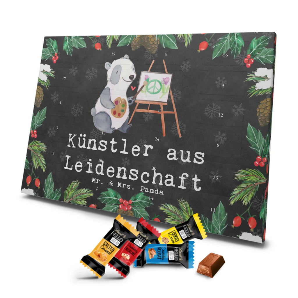 Chocolate advent calendar Artist passion gift, sayings, gift idea, best, farewell gift, passing exam, anniversary, retirement, promotion, job start, profession