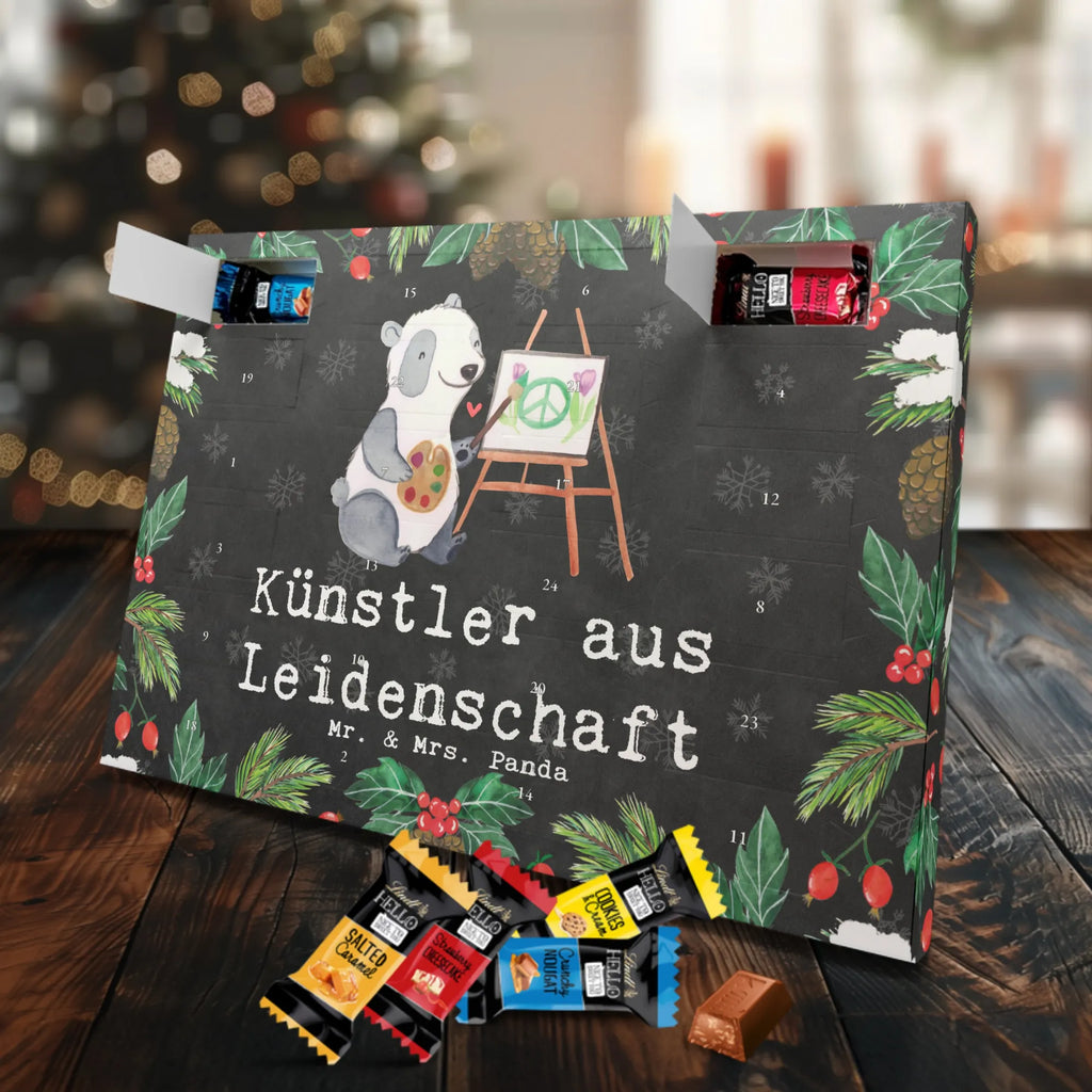 Chocolate advent calendar Artist passion gift, sayings, gift idea, best, farewell gift, passing exam, anniversary, retirement, promotion, job start, profession