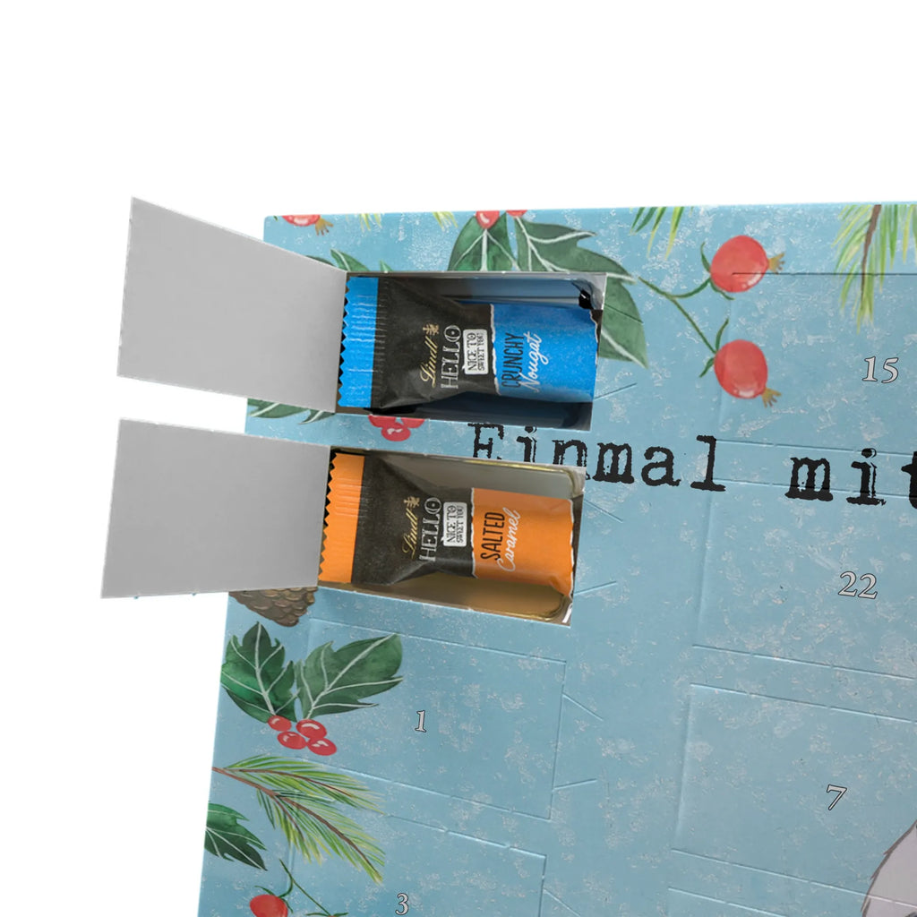 Chocolate advent calendar Vlogger Passion gift, gift idea, sayings, best, farewell gift, passing exam, anniversary, retirement, promotion, job start, profession