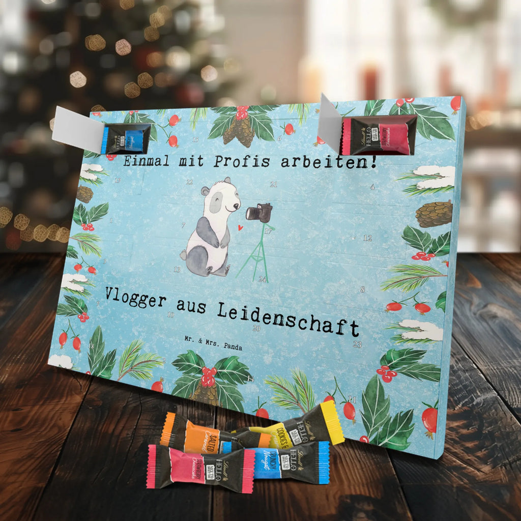 Chocolate advent calendar Vlogger Passion gift, gift idea, sayings, best, farewell gift, passing exam, anniversary, retirement, promotion, job start, profession