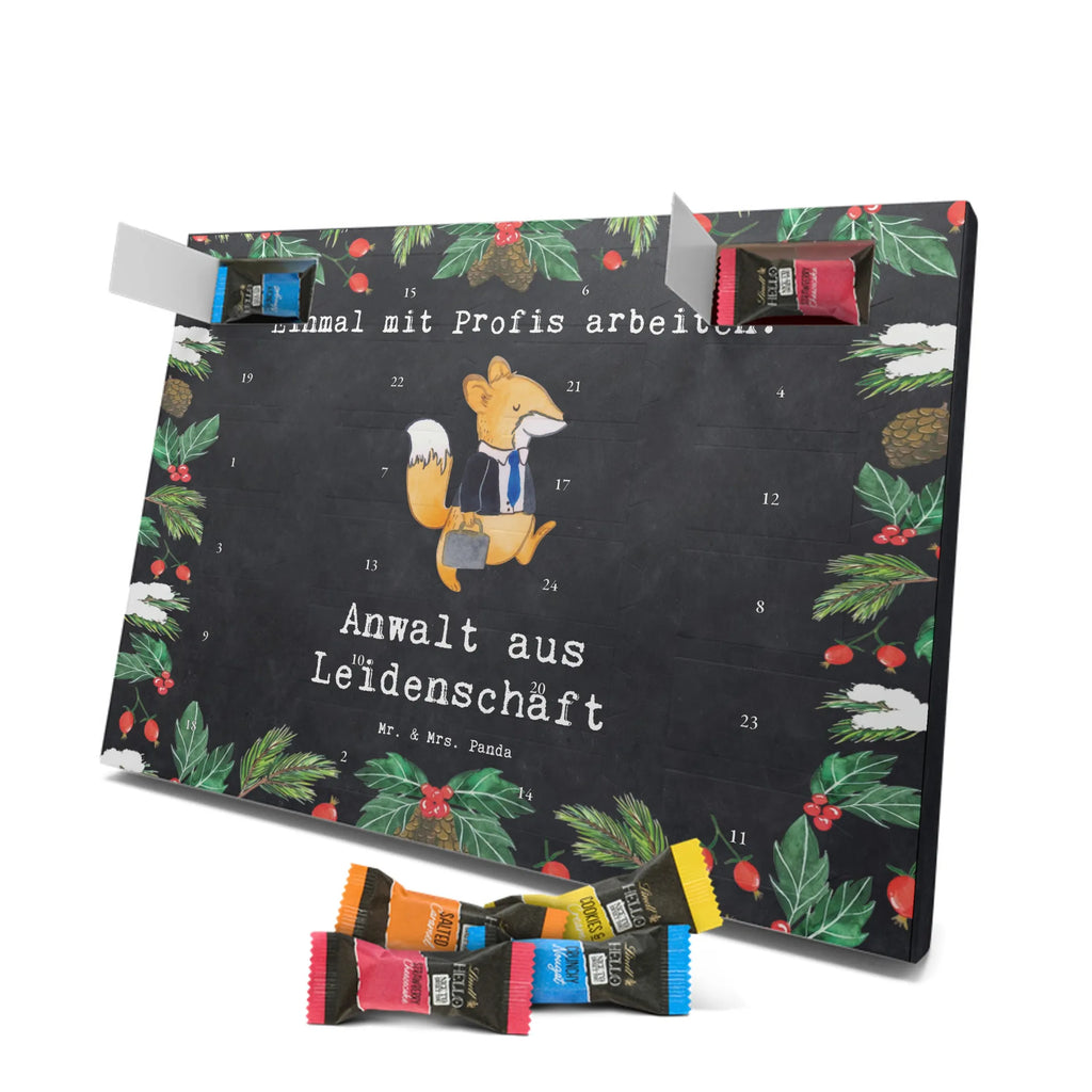 Chocolate advent calendar lawyer Passion gift, sayings, gift idea, best, farewell gift, passing exam, anniversary, retirement, promotion, job start, profession