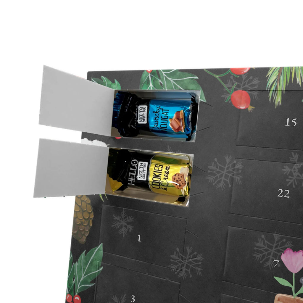 Chocolate advent calendar Gardener Passion gift, gift idea, sayings, best, farewell gift, passing exam, anniversary, retirement, promotion, job start, profession