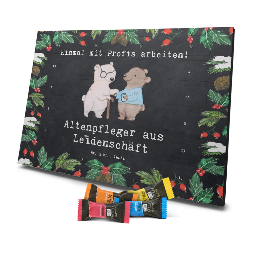 Chocolate advent calendar Elderly Caregiver Passion gift, gift idea, sayings, best, farewell gift, passing exam, anniversary, retirement, promotion, job start, profession