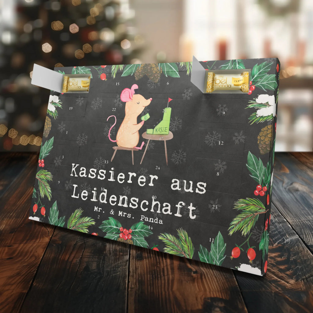 Marzipan Adventskalender Kassierer Leidenschaft Marzipan Adventskalender, Beruf, Ausbildung, Jubiläum, Abschied, Rente, Kollege, Kollegin, Geschenk, Schenken, Arbeitskollege, Mitarbeiter, Firma, Danke, Dankeschön, Mitarbeiter Kasse, Kassenwart, Kassierer