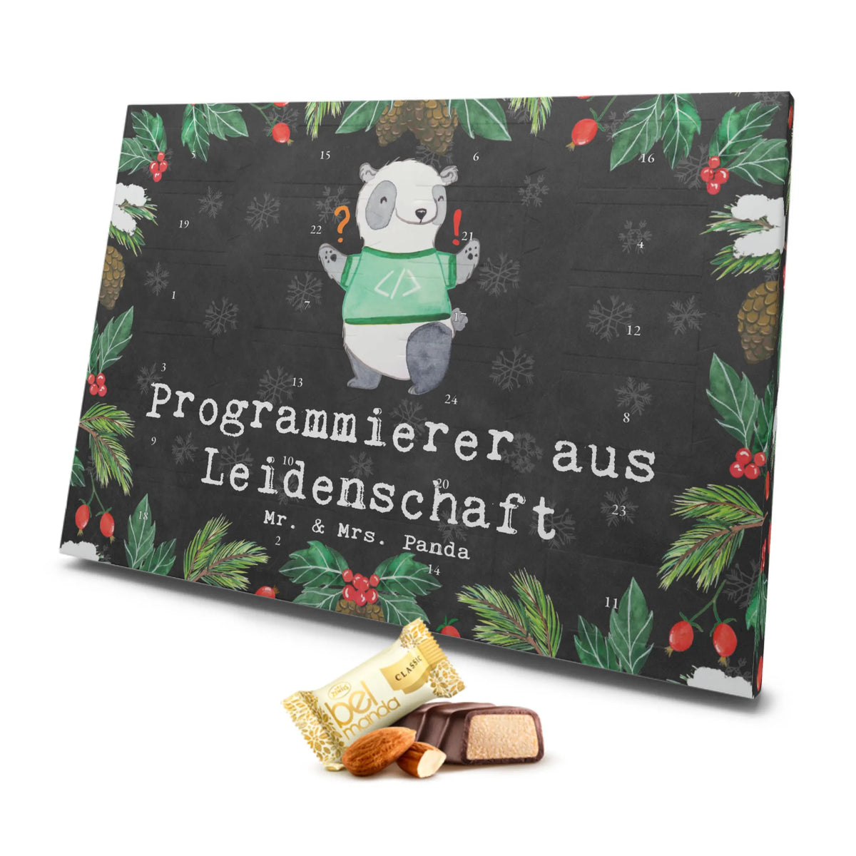 Marzipan Adventskalender Programmierer Leidenschaft Marzipan Adventskalender, Beruf, Ausbildung, Jubiläum, Abschied, Rente, Kollege, Kollegin, Geschenk, Schenken, Arbeitskollege, Mitarbeiter, Firma, Danke, Dankeschön, Softwarentwickler, Computerfreak, Nerd, Softwareingenieur, Programmierer, Datenverarbeiter, Computerfachmann, IT-Spezialist