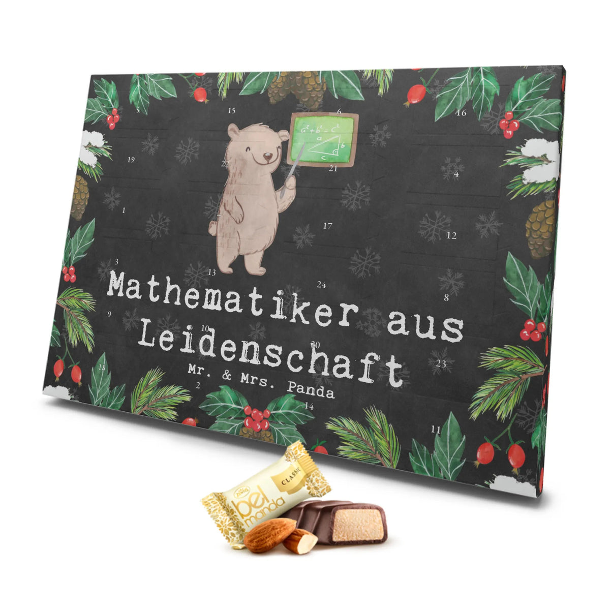 Marzipan Adventskalender Mathematiker Leidenschaft Marzipan Adventskalender, Beruf, Ausbildung, Jubiläum, Abschied, Rente, Kollege, Kollegin, Geschenk, Schenken, Arbeitskollege, Mitarbeiter, Firma, Danke, Dankeschön, Mathematiker, Student Mathe, Mathematik Studium, Master, Bachelor